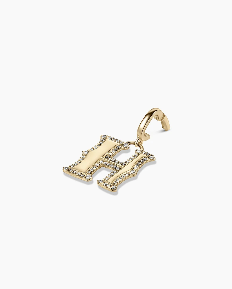 Diamond Era Alphabet Charm