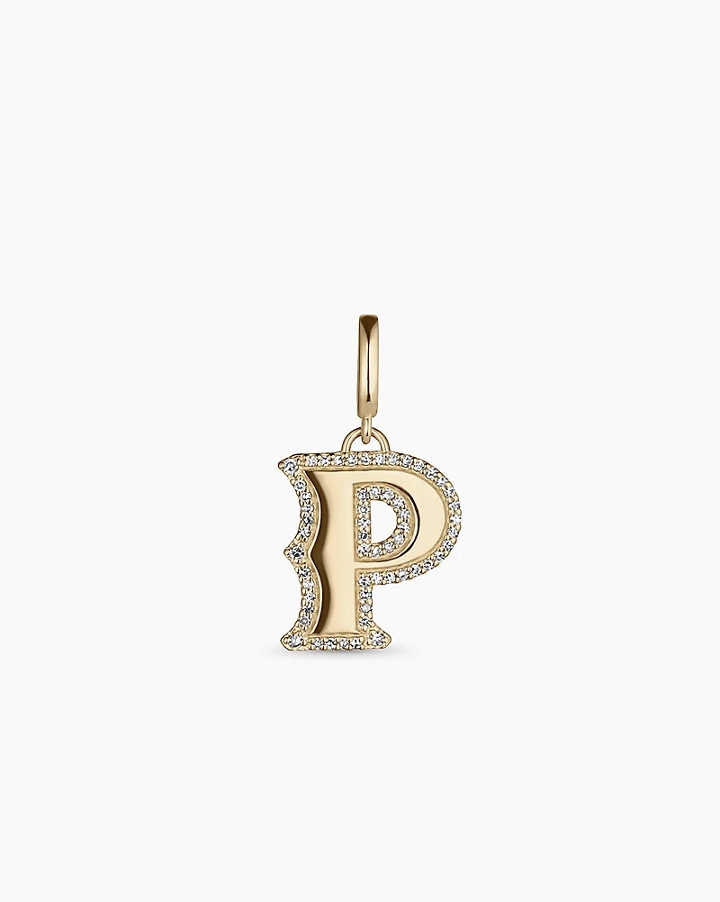Diamond Era Alphabet Charm