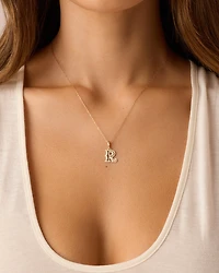 Diamond Era Alphabet Charm