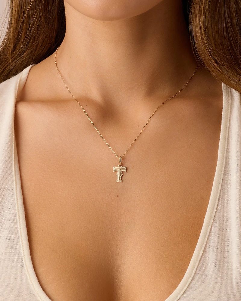 Diamond Era Alphabet Charm