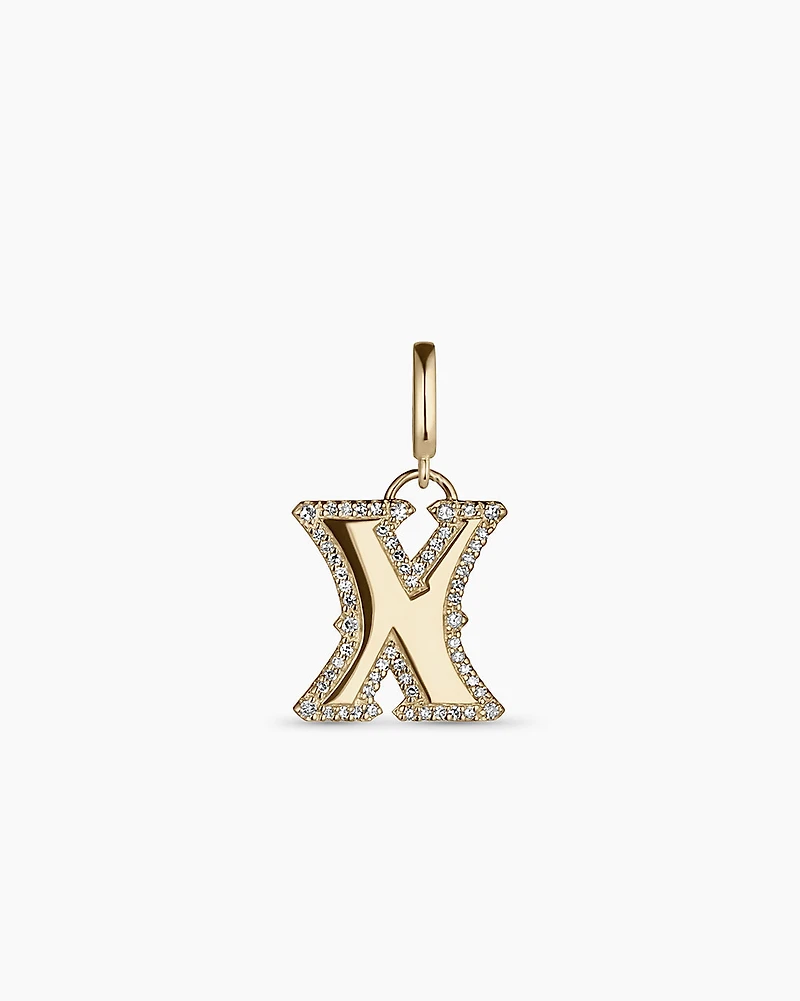 Diamond Era Alphabet Charm