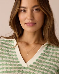 14k Gold It's a Girl Charm