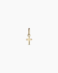 14k Gold Cross Charm