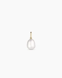14k Gold Pearl Charm