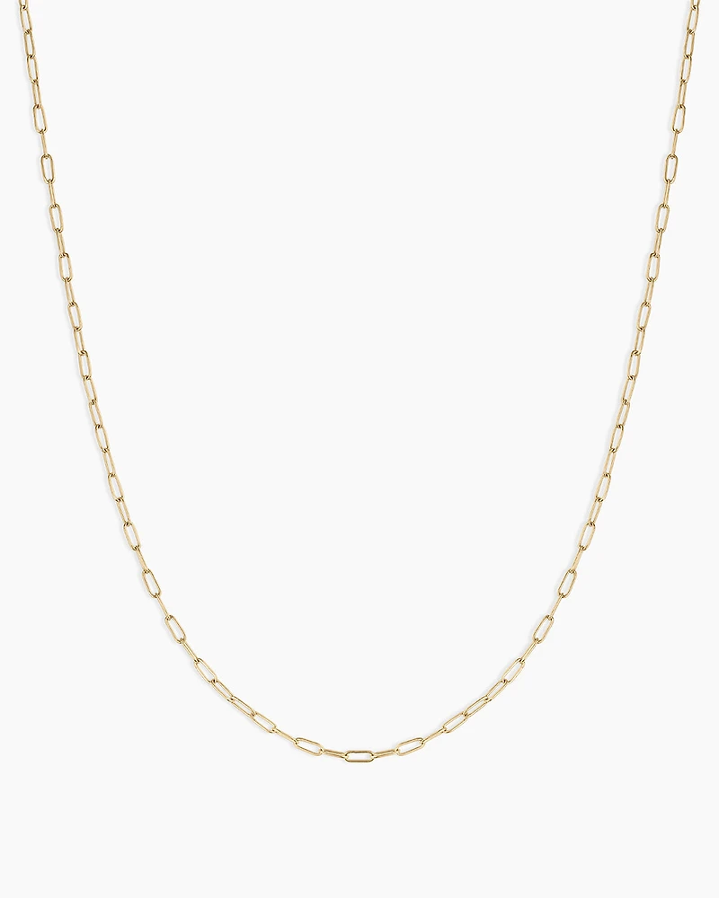 14k Gold Parker Delicate Link Necklace