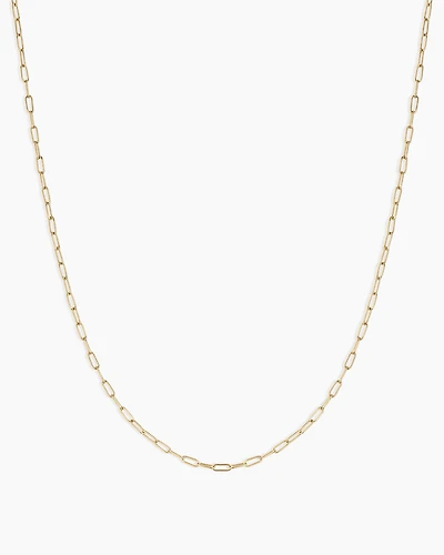 14k Gold Parker Delicate Link Necklace