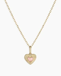 14k Gold It's a Girl Charm Necklace