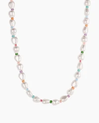 Pearl Rainbow Cove Necklace