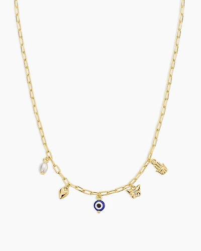 Connection Mini Charm Necklace