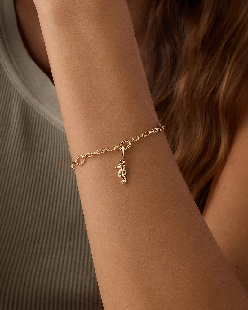 Seahorse Parker Charm