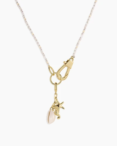 Ocean Cluster Charm Necklace