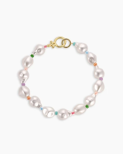 Pearl Rainbow Cove Bracelet