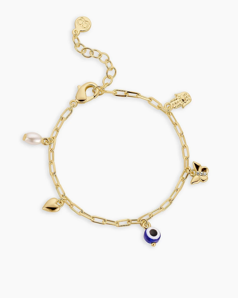 Connection Mini Charm Bracelet