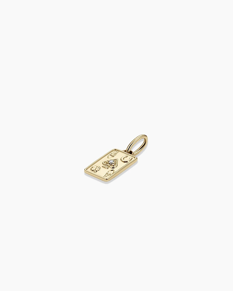 Diamond Ace Charm