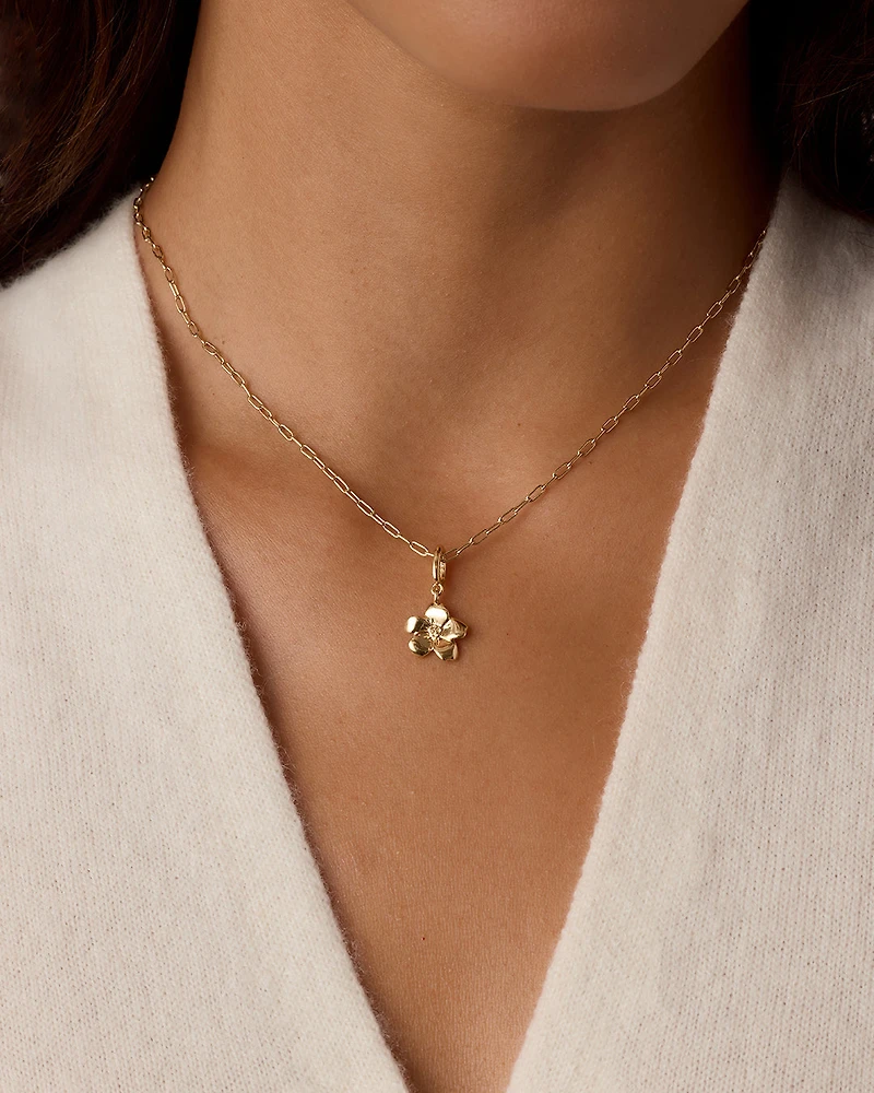 Forget Me Not Parker Charm