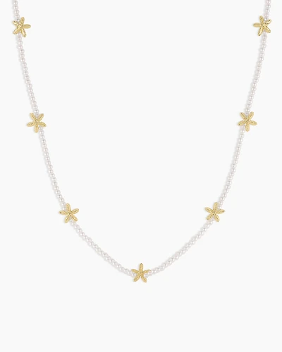 Starfish Pearl Necklace