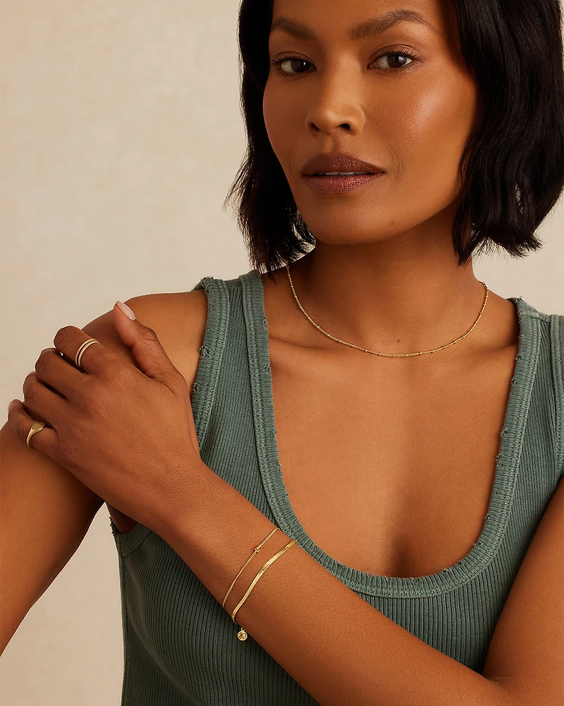 Wilder Mini Alphabet Bracelet