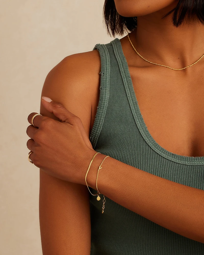 Wilder Mini Alphabet Bracelet