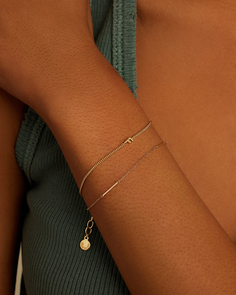 Wilder Mini Alphabet Bracelet