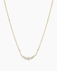 Elle Diamond Cluster Necklace