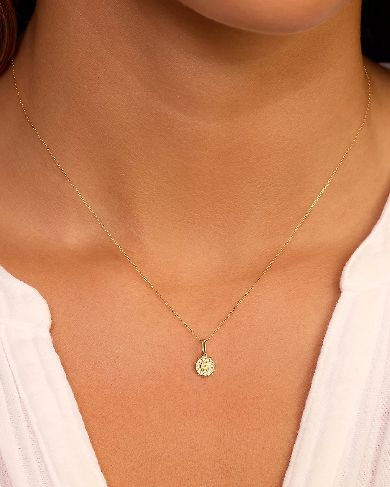 Sun Birthstone Charm
