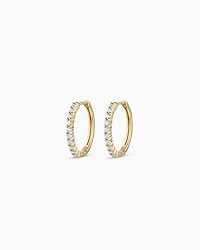 Diamond 15mm Hoops