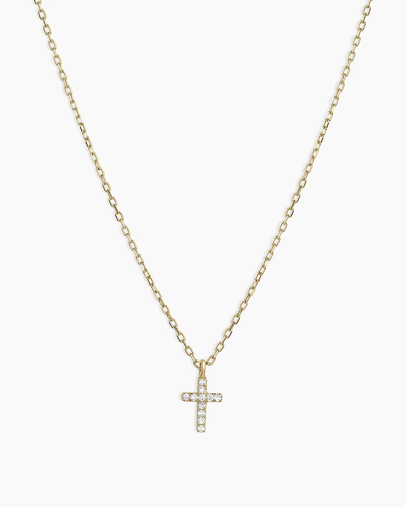 Diamond Cross Necklace