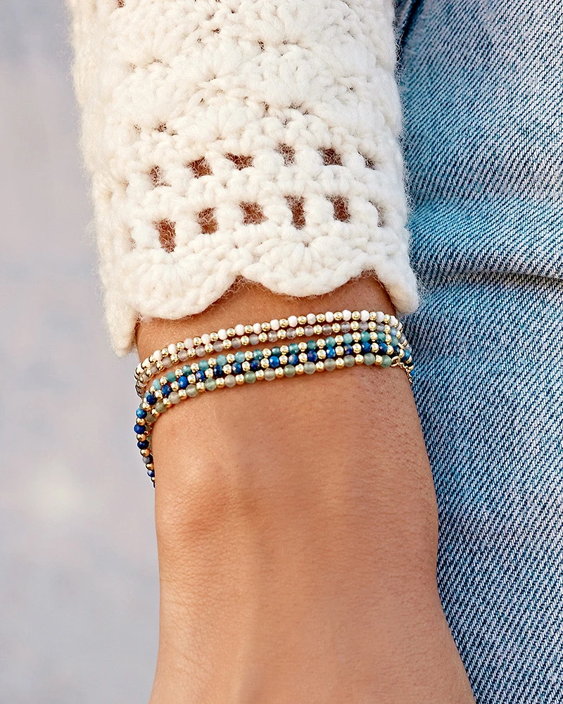 Power Gemstone Brooks Bracelet