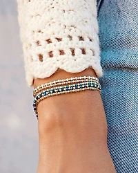 Power Gemstone Brooks Bracelet