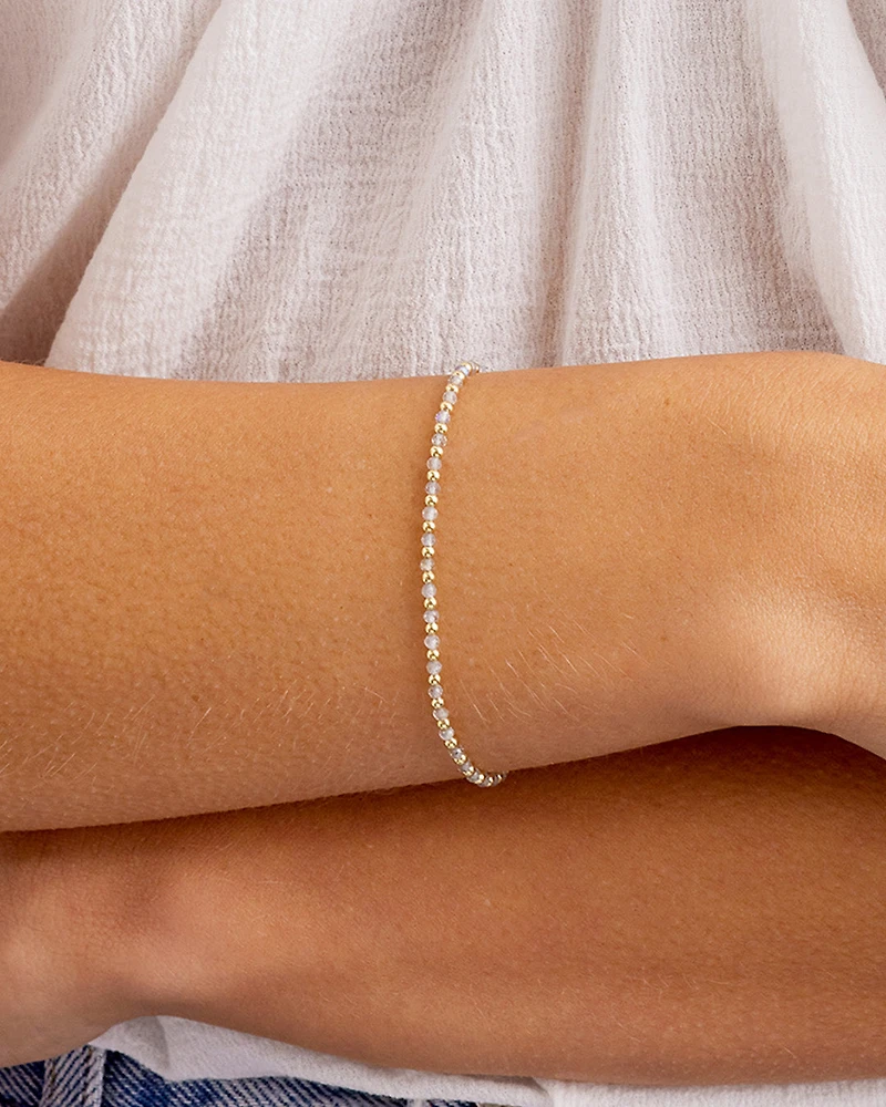 Power Gemstone Brooks Bracelet