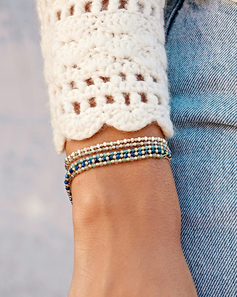 Power Gemstone Brooks Bracelet