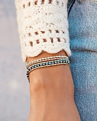 Power Gemstone Brooks Bracelet