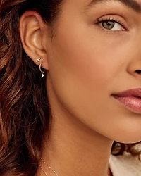 Diamond Lightning Single Stud
