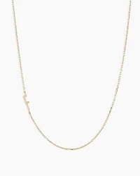 14k Gold Alphabet Necklace