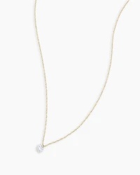 Floating Diamond Statement Necklace