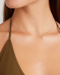 Diamond Pavé Flutter Necklace