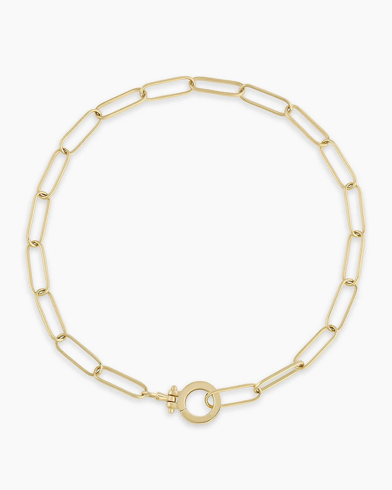 14k Gold Parker Bracelet