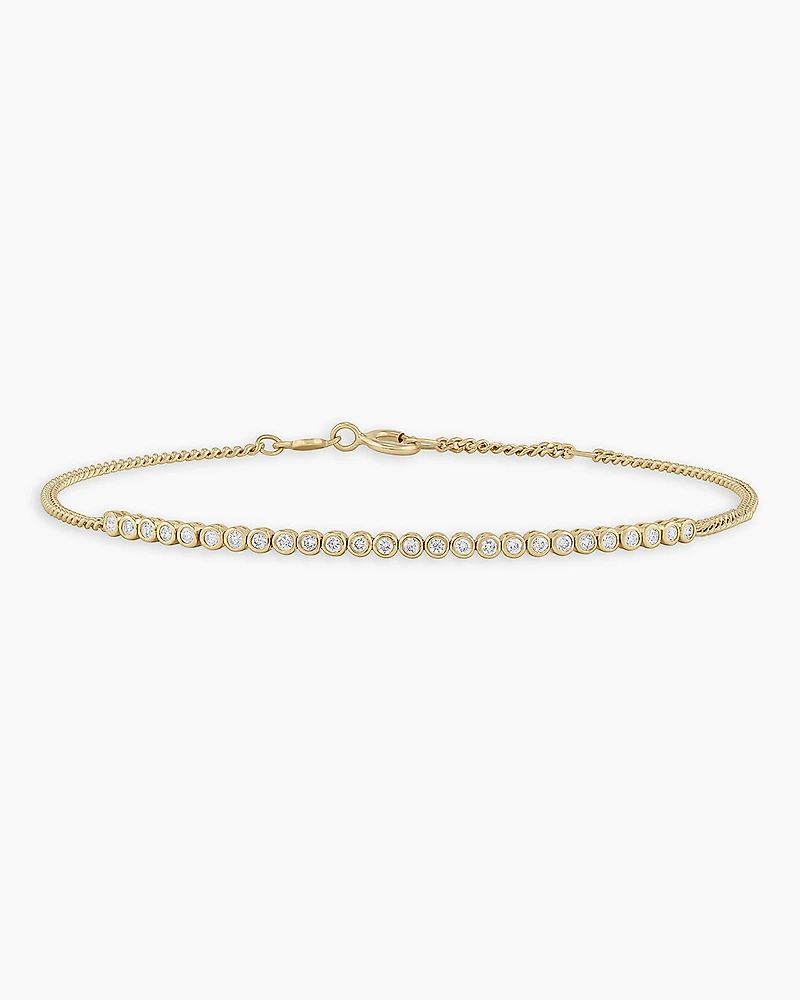 Classic Diamond Row Bracelet
