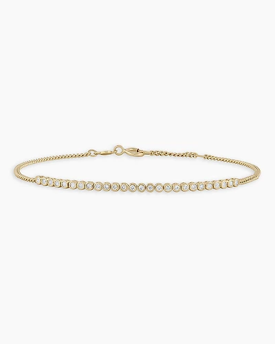 Classic Diamond Row Bracelet