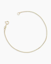 14k Gold Micro Mini Venice Bracelet