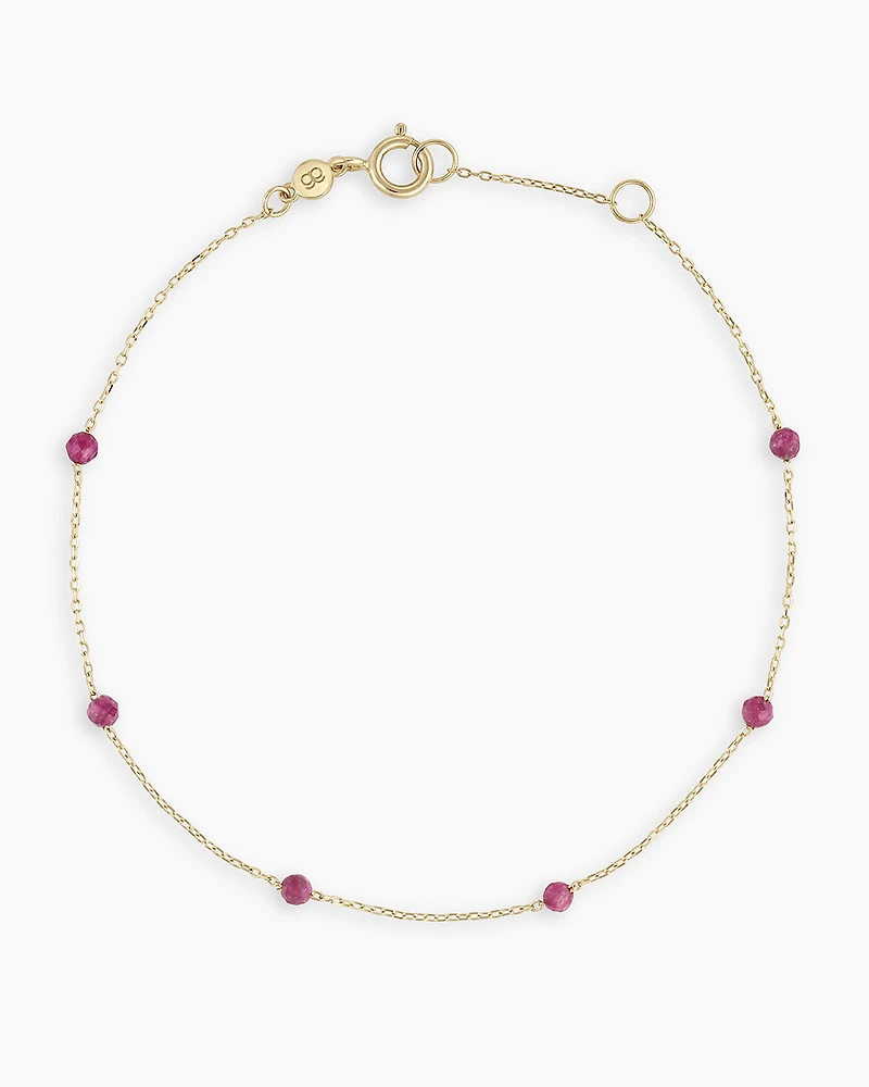 Newport Birthstone Bracelet