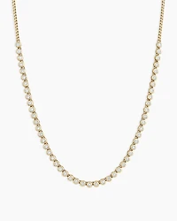 Classic Diamond Row Necklace
