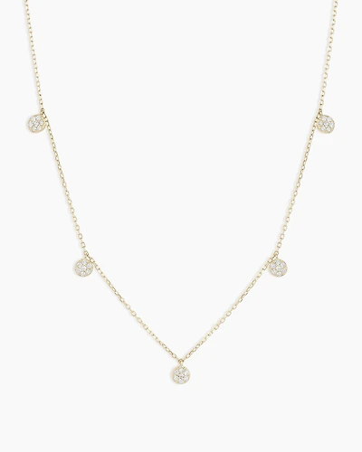 Diamond Pavé Flutter Necklace