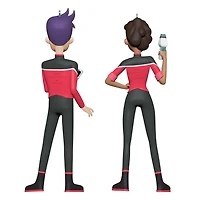 Star Trek™: Lower Decks Ensigns Beckett Mariner and Bradward Boimler Ornaments, Set of 2 for only USD 30.99 | Hallmark