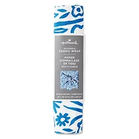 26" Blue Floral Fabric Gift Wrap for only USD 12.99 | Hallmark