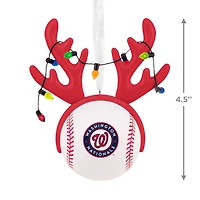MLB Washington Nationals™ Reindeer Baseball Hallmark Ornament for only USD 12.99 | Hallmark