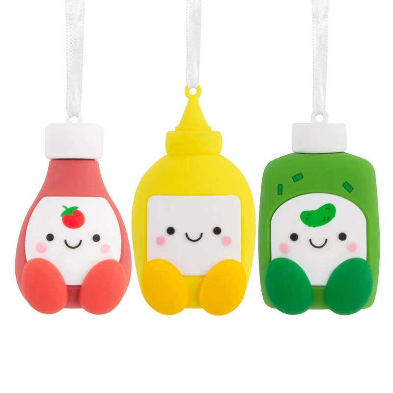 Better Together Ketchup, Mustard and Relish Magnetic Hallmark Ornaments, Set of 3 for only USD 17.49 | Hallmark