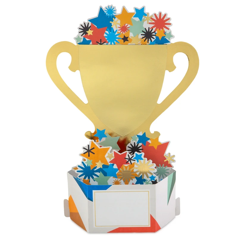 World's Best Dad Trophy 3D Pop-Up Father's Day Card for only USD 7.99 | Hallmark