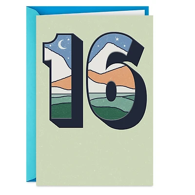 Make the Most of It 16th Birthday Card for only USD 3.59 | Hallmark