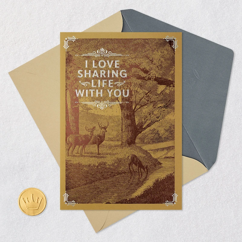 I Love Sharing Life With You Father's Day Card for Husband for only USD 6.99 | Hallmark